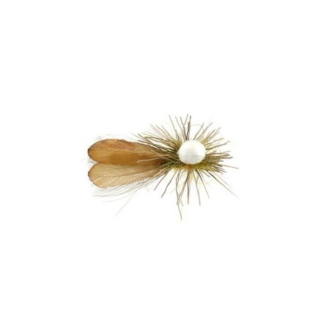 Barbless Flies Gs Super Floating Sedge Yellow V BL $2.50