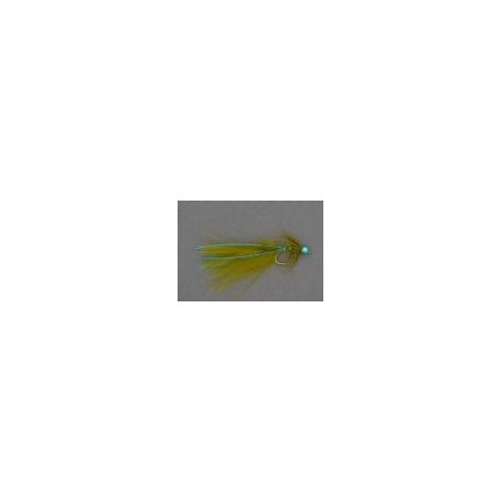 Beaded Nymphs Kingfisher Copper Bead Damsel $2.50