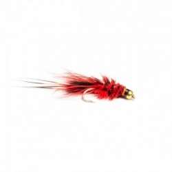Beaded Nymphs Krafla Red $2.50