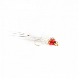 Beaded Nymphs Kraflasvort pupa $2.50