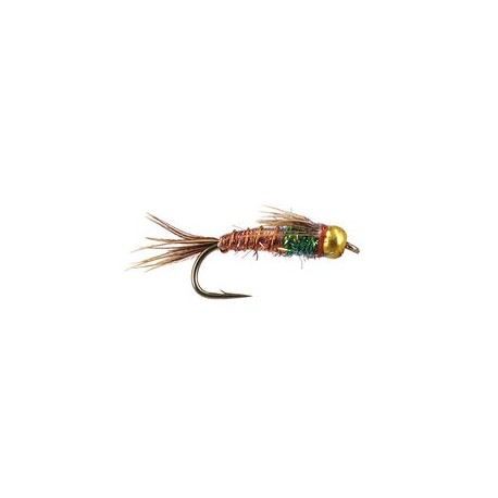 Beaded Nymphs Kyles BH Angel Hair Pheasant Tail Flash $2.50