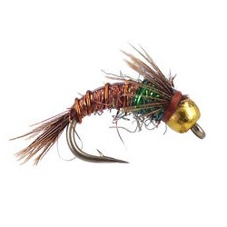 Beaded Nymphs Kyles BH C N Angel Hair Pheasant Tail $2.50