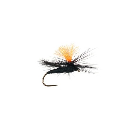 Barbless Flies High Viz Parachute Caddis Black BL $2.50