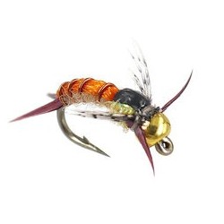 Beaded Nymphs Kyles BH C N Yellow Sally $2.50