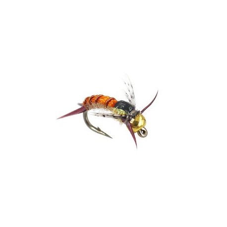 Beaded Nymphs Kyles BH C N Yellow Sally $2.50