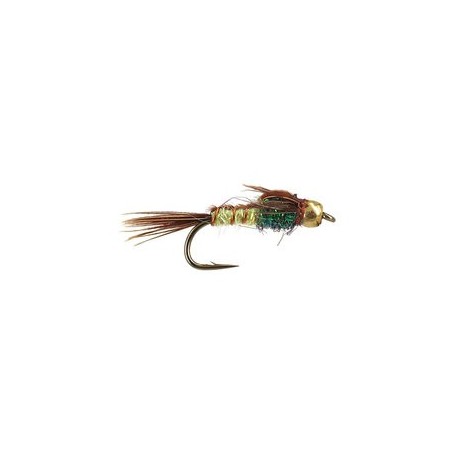 Beaded Nymphs Kyles BH Superflash Pheasant Tail  Ye $2.50