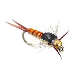 Beaded Nymphs Kyles BH Yellow Sally $2.50