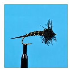 Beaded Nymphs Large Black Stone $2.50