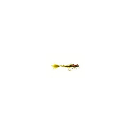Beaded Nymphs Living Damsel Dark Olive $2.50