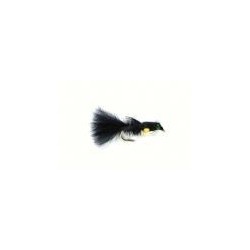 Beaded Nymphs Marabou Black Gold Damsel $2.50