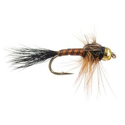 Beaded Nymphs March Brown $2.50