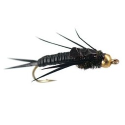 Beaded Nymphs Marks Simple Black Stonefly $2.50