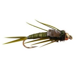 Beaded Nymphs Marks Simple Olive Stonefly $2.50
