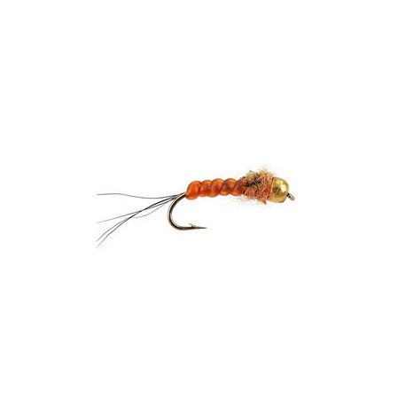 Beaded Nymphs Old Orange Nymph $2.50