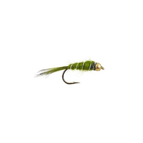 Beaded Nymphs Olive Basic BH Nmyph $2.50