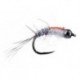 Barbless Flies Innov BH Grey Nymph BL White Pearl $2.50