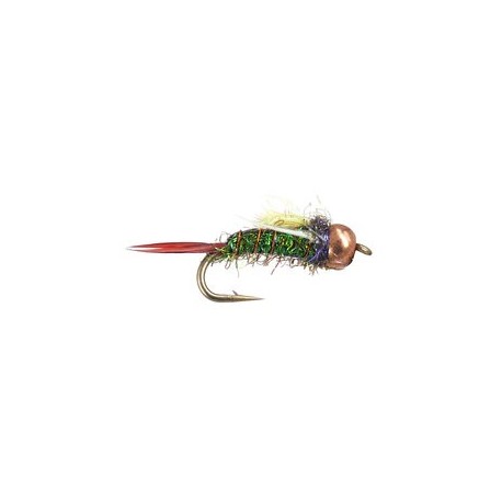 Beaded Nymphs Psyco Prince Green $2.50