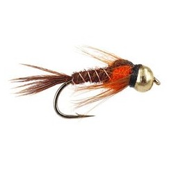 Beaded Nymphs Pt Orange $2.50
