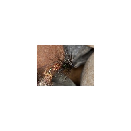 Wets BlackandOrangeWormFly $2.34