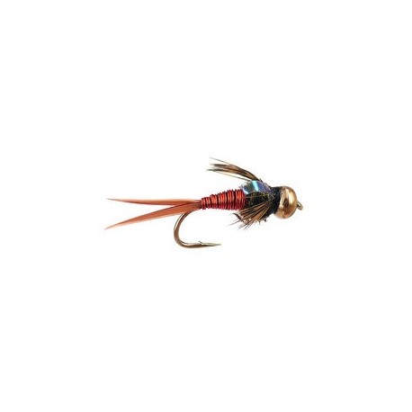 Beaded Nymphs Red Copper John $2.50