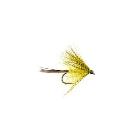 Wets Olive Hackled Mayfly 10 $2.34