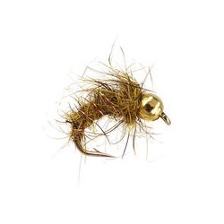 Beaded Nymphs Rough Light Olive Hares Catcher $2.50