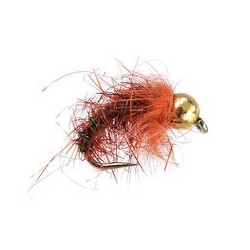 Beaded Nymphs Rough Redbrown V Hares Catcher $2.50
