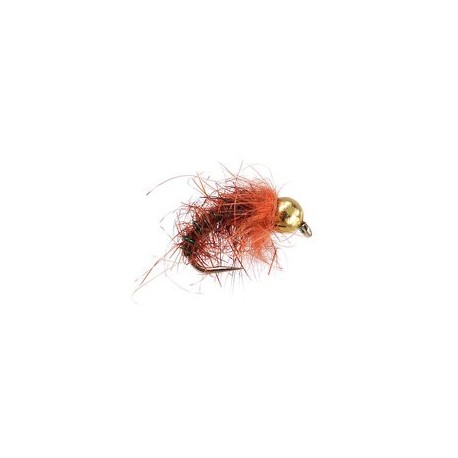 Beaded Nymphs Rough Redbrown V Hares Catcher $2.50