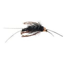 Beaded Nymphs Thurmans Thurminator Stone  Black $2.50