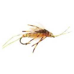 Beaded Nymphs Thurmans Thurminator Stone  Golden $2.50