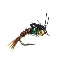 Beaded Nymphs Trinas Bubbleback Emerger  BWO $2.50