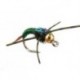 Beaded Nymphs Tung RL CN Copper Bob Copper Green $2.50