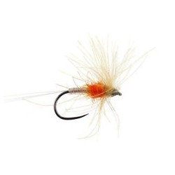 Barbless Flies Mauros Olive Spinner V BL $2.50