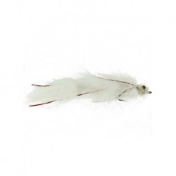 Bass Flies double peanut white red $8.50