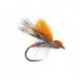 Barbless Flies Orange High Viz Deer Hair Sedge BL $2.50
